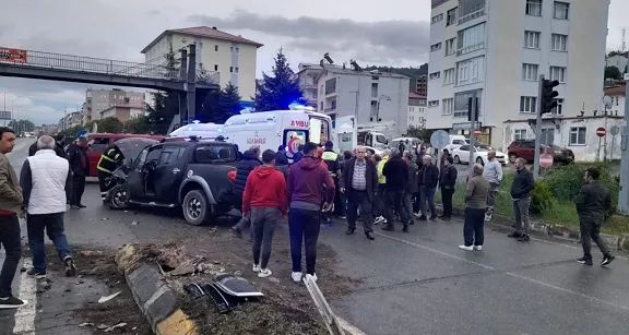 Trabzonlu Eski Belediye Başkanı kaza geçirdi!