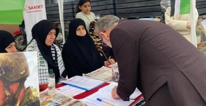 Saadet Partili kadınlardan ABD ve NATO üslerine tepki