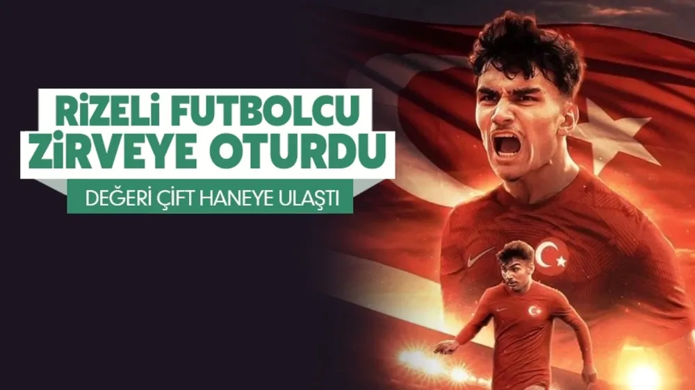 Rizeli Futbolcu Zirveye Oturdu