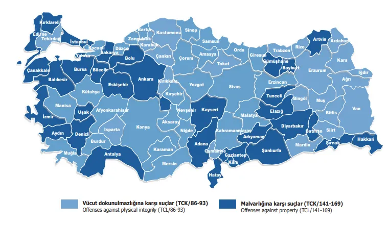 Şerefe Karşı İşlenen Suçlarda Trabzon, Türkiye Birincisiyiz!